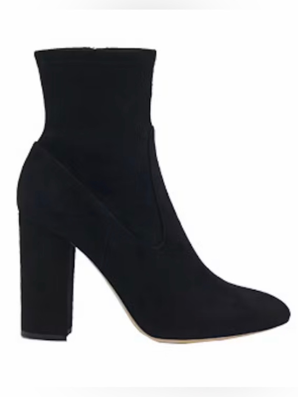 Club Monaco Black Women's Block Heel Ankle Boots